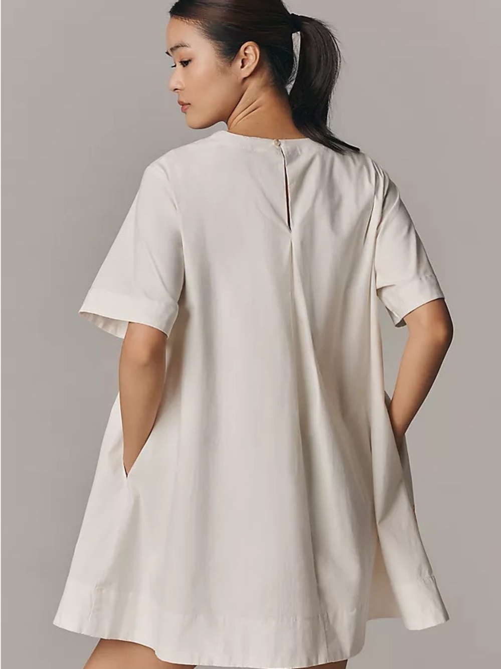 Anthropologie Maeve The Emmy Short-Sleeve Swing Dress